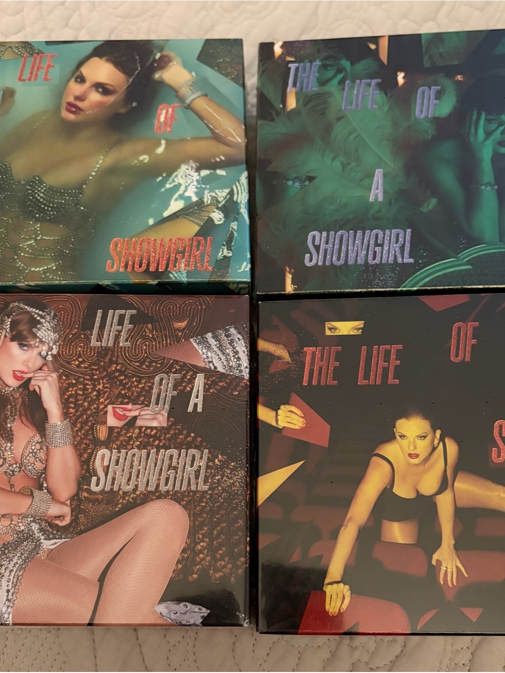 8 Taylor Swift Life of a Showgirl albums
